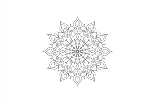 A Mandala Graphics Asset for Modern Crafts and Client Projects