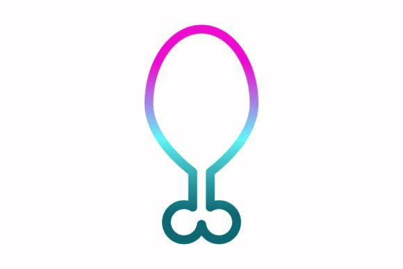 A Rainbow Fried Chicken Icon for Crafting Joy