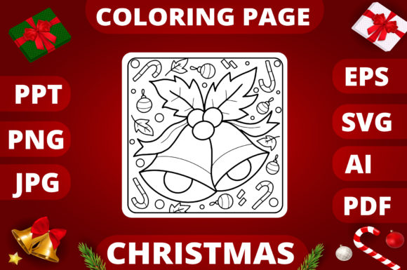Christmas Coloring Page for Kids 16: A Graphics Review