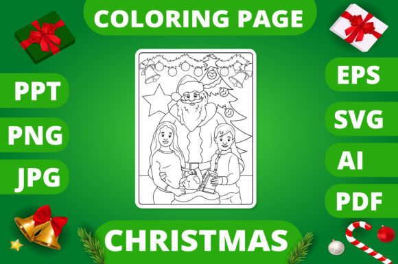 Christmas Coloring Page for Kids 6 V2 Review