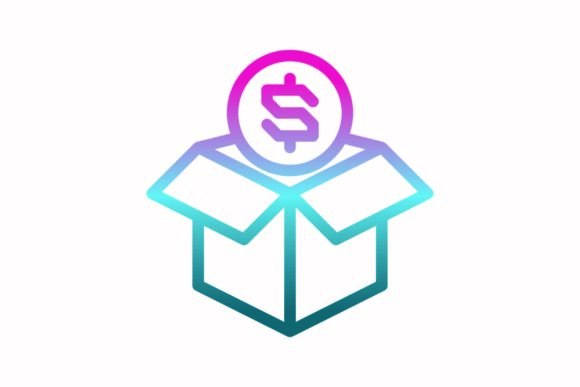 Gift Rainbow Coloring Icon: A Vibrant Addition for Local Branding