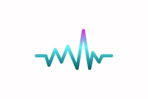 Hearth Rainbow Coloring Icon: A Versatile Graphics Asset