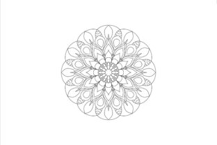 Mandala Graphics for Small Business Crafts Branding