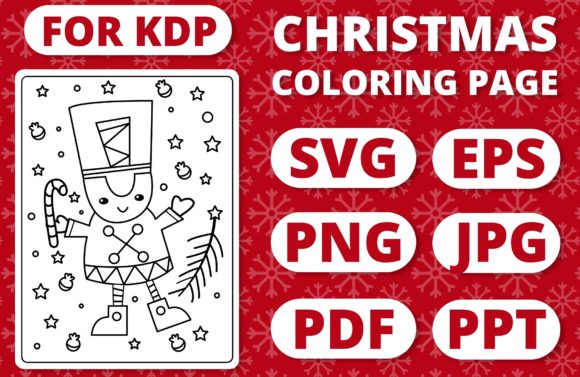 Review: KDP Christmas Coloring Page for Kids 6
